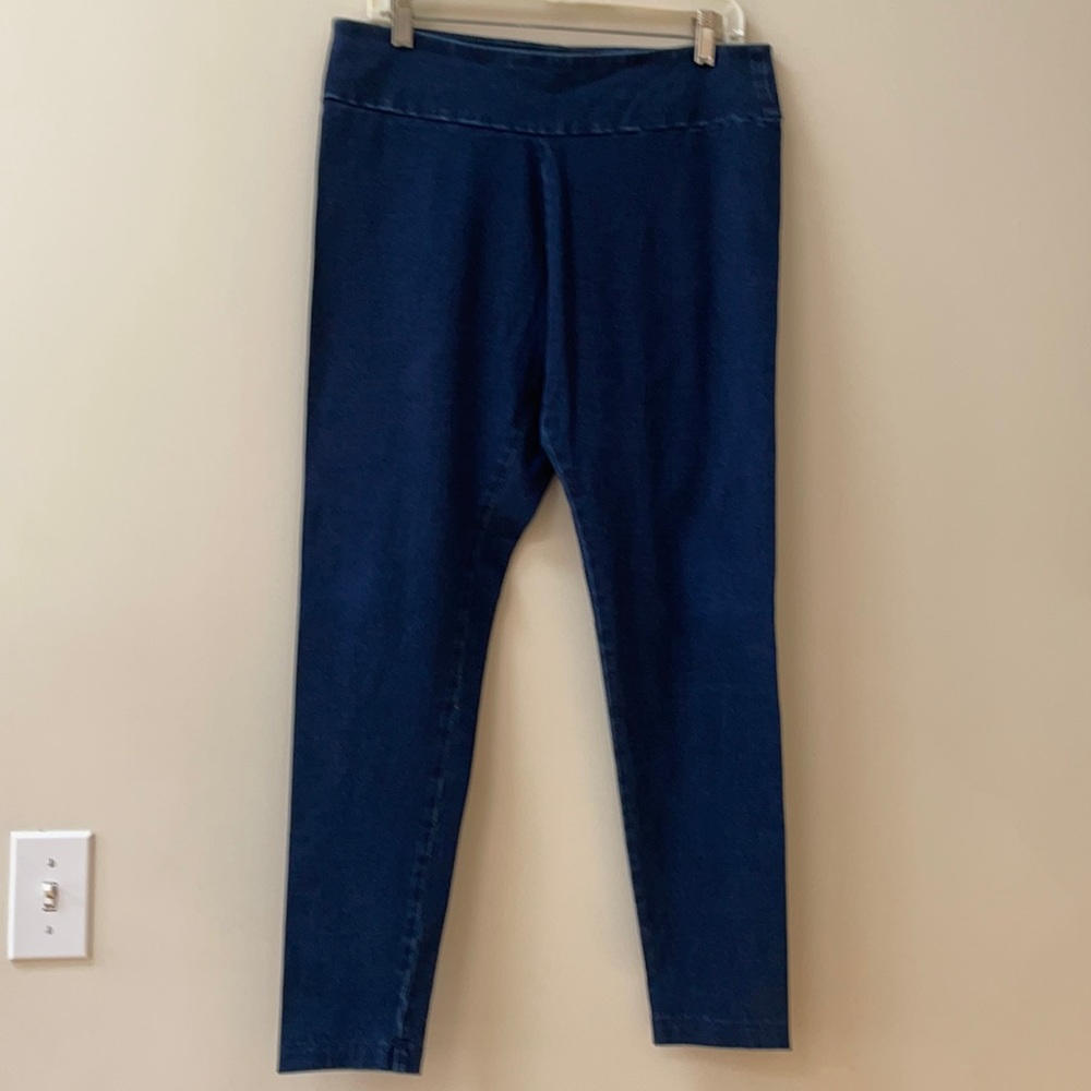 💕3 for 30 💕 J Jill Purejill Indigo Ankle Leggings Jeggings M